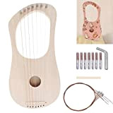 Lyre Harp - Kit fai da te a 7 corde, stile antico Lyres, strumento a corda in legno, per la ...