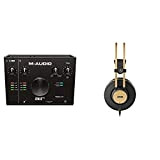 M-Audio Air 192|4 - Scheda Audio Usb/Usb-C, 2 Entrate, 2 Uscite Per Registrazione Professionale Su Mac & Akg K92 Closed ...