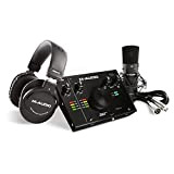 M-Audio AIR 192|4 Vocal Studio Pro - Scheda Audio USB Interfaccia Audio con Cuffie, Microfono a Condensatore, Accessori, Cavo XLR ...