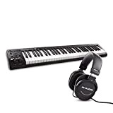M-Audio Keystation 61 MK3 + HDH40 - Tastiera MIDI Controller USB a 61 Tasti, Controlli Assegnabili, Plug-and-Play (Mac/PC) Software + ...