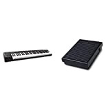 M-Audio Keystation 61 MK3 - Tastiera MIDI Controller USB a 61 tasti, Controlli Assegnabili & SP-1 - Pedale di Sustain ...