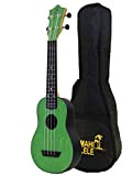 Mahilele 3.0 ukulele soprano verde con costidia
