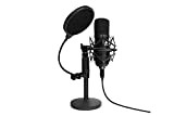 MAONO AU-A04T Microfono USB per podcasting con kit di supporto per microfono
