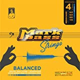 MARKBASS BALANCED ELECTRIC BASS NICKEL PLATED STEEL ON STAINLESS STEEL STUDIO TUNED STRINGS 045 065 085 105