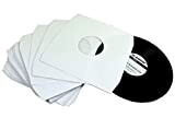 MC DAISON 50 pezzi Busta copertina DELUXE custodia interna con angoli sagomati antistatica di alta qualità in carta bianca + ...