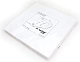 MC DAISON 50 pezzi Busta interna antistatica di alta qualità in carta bianca + velina per LP 33 giri o ...