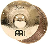 Meinl Cymbals Byzance Brilliant Thomas Lang Piatto Fast Hihat 13 pollici (33,02cm) per Batteria - Coppia - Bronzo B20, Due ...