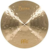 Meinl Cymbals Byzance Jazz Piatto Ride Medium 22 pollici (55,88cm) per Batteria – Bronzo B20, Finitura Tradizionale (B22JMR)