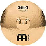 Meinl Cymbals Classics Custom Brilliant Piatto Crash Medium 17 pollici (43,18cm) per Batteria - Bronzo B12, Finitura Brillante, Prodotto in ...