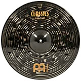 Meinl Cymbals Classics Custom Dark Piatto Crash 18 pollici (45,72cm) per Batteria - Bronzo B12, Finitura Scura, Prodotto in Germania ...