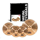 Meinl Cymbals HCS Bronze Complete Cymbal Set di Piatti Box Pack con Hihat 14 pollici, Crash 16 e Ride 20 ...
