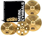 Meinl Cymbals HCS Expanded Cymbal Set Box Pack with 14 pollici Hihats, 16 Trash Crash, 18 Crash and 20 Ride ...