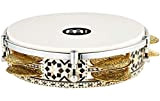 MEINL Percussion Artisan Edition Riq Drum - Tamburo bianco perlato, 1,5 cm (3/4"), Mosaic Royale (AERIQ1)