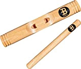 Meinl Percussion CL3HW - Legnetti in legno duro, mod. African, lunghezza 30,5 cm, Diametro 4,5 cm