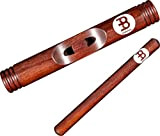 Meinl Percussion CL3RW - Legnetti in legno rosso, mod. African, lunghezza 30,5 cm, Diametro 4,5 cm