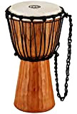 Meinl Percussion HDJ4-S, Djembe in legno, Serie Headliner/Nile, Tiraggio a Corde, Diametro 8", 20.32 cm, Misura S, Marrone