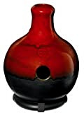 Meinl Percussion ID7RB - Tamburo Ibo in ceramica, misura grande, colore: Rosso/marrone