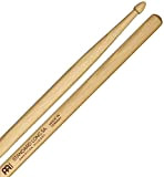 Meinl Stick & Brush Bacchette per batteria, Standard Lunghe 5A - American Hickory con punta in legno a forma di ...