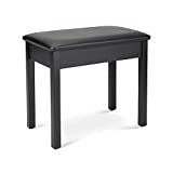 Mendini OSS - Panchetta in legno, seduta apribile, colore: nero