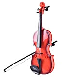 Mgichoom Violino Elettrico per Bambini, Violino Giocattolo per Bambini, Violino per Principianti, Strumento Musicale di Simulazione con Corda Regolabile, Pronto ...