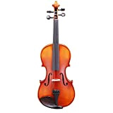 Miiliedy In legno massello a mano bambini principiante violino full size studente adulto 1/8 1/2 1/4 3/4 4/4 Practice prestazioni ...