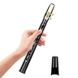 Mini sassofono Sax,ABS tascaportatile tascabile piccolo strumento del alto facile da trasportare migliore regalo per Principiante - nero