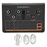 Mixer audio stereo, mixer audio a doppio canale 16 controller audio, portatile per computer del telefono