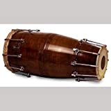 Modfash Musical Naal Dholak Drum Bolt Tuned Pro Quality Sheesham Wood Dholak Dhol For Bhajan Kirtan Yoga.