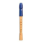 Mollenhauer 1054 Flauto soprano barocco, blu notte