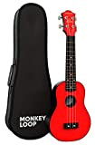 Monkey Loop Gorilla Red Ukelele Soprano