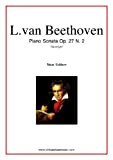 Moonlight Sonata by Ludwig van Beethoven (English Edition)