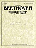 Moonlight Sonata (Sonata No. 14 in C-Sharp Minor, Op. 27, No. 2): Early Advanced Piano Solo (Belwin Classic Library) (English ...