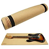 Mr.Power Tappetino da lavoro per chitarra, 104,1 x 43,2 cm, tappetino da lavoro per la pulizia della chitarra, strumento liutaio, ...