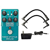 MXR Pedale Deluxe M83 Bass Chorus con alimentazione 9V e cavi patch