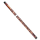 Mxzzand Flauto di bambù Chiave G Flauto di bambù Vintage Dizi Flauto di bambù Chiave G Dizi ZD ‑ 02