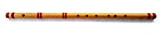Nadsadhna flauto, D Bassi, 35 cm, AA, 440, Professional, Bansuri indiano flauto