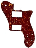 New For US 72 Telecaster Deluxe Re-Issue Chitarra Pickguard Scratch Plate (4 Ply Red Tortoise)
