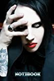 Notebook : Marilyn Manson Writing Lined Notebook Gift For Men Women Teens 100 College Ruled Pages Thankgiving Notebook #32