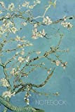 Notebook: Vincent Van Gogh Music Sheet Book Blossoming Almond Tree Notebook Fine Art Impressionism Painting Almond Blossom 120 pages Music ...
