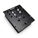 Numark M101USB Mixer 2 Canali a Rack per DJ con EQ a 2 Bande, Interfaccia Audio Integrata, Nero