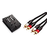 Numark M2 - Mixer scratch 2 canali a rack per DJ con EQ a 3 bande, ingresso microfonico & Amazon ...