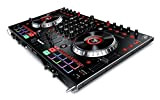 Numark NS6II - Console DJ a 4 Canali per Serato DJ (incluso), con Doppia Porta USB, Mixer Digitale Indipendente, Jog ...
