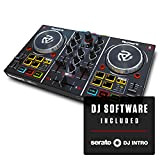 Numark Party Mix - Console DJ a 2 Canali per Serato DJ Lite, con Scheda Audio Integrata, Presa Cuffie, Controlli ...