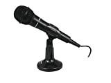 Omnitronic 13000419 M-22 - Microfono dinamico USB, nero