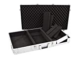 Omnitronic Professional DJ Flight Case in Alluminio. Per due DJ CD player e una console da 10"mix DJ. Dimensioni 840x470x155 ...