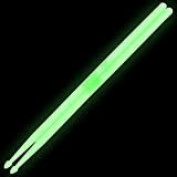 OriGlam, Bacchette luminose 5A per batteria, si illuminano al buio, colore: verde