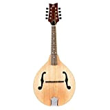 Ortega A-Style Series Mandolino 8 String Lefty - Mogano Naturale (RMA5NA-L)