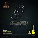 Ortega Guitars GLNY-6 Corde per Guitalele, Scalatura 420-440 mm, 6 Unità