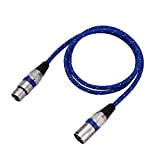 Outbit XLR maschio a femmina Plug - Balance 3pin Microfono Cavo audio MICPuò essere utilizzato per amplificatore di potenza, mixer, ...