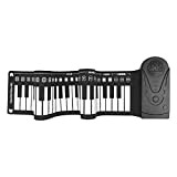 Ouuager-Home Keyboard Piano49 Tasti Portatile A Mano Roll Piano Roll Up Piano PieghevoleEducationalDemo SongsChildren